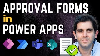 How to create Approval Forms in Power Apps [upl. by Llehcal603]