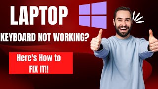 Fix Laptop Keyboard Not Working SOLVED [upl. by Aerdna]