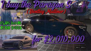 I buy the Paragon S for 2010000Imani tech for 400k SWEET CAR  GTA 5 Online [upl. by Jade735]