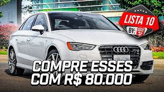 10 CARROS PARA COMPRAR ATÉ R80000 [upl. by Portwine]