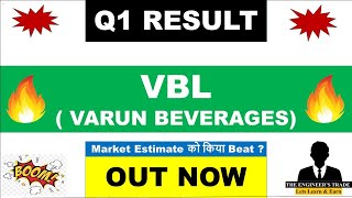 VBL Q1 Results 2025  Vbl Result Today  VBL Share Split  Vbl Latest News  Varun beverages share [upl. by Buskus]