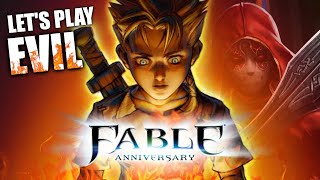 Fable Anniversary Evil Longplay Full Game PC Playthrough 😈 [upl. by Cati139]