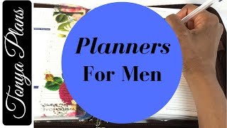 Planners For Men  How My Husband Uses His Planner [upl. by Doll]