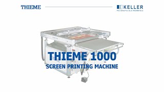 KELLERTHIEME1000screenprintingscreenprintingmachine [upl. by Erasaec]