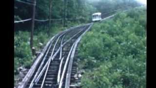 Haas Family riding Mount Beacon Incline Railway Beacon NY  1957 [upl. by Benedicto]