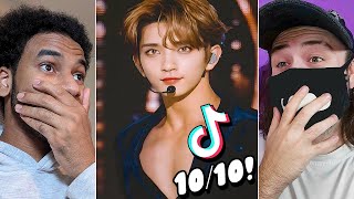 Reacting to SEVENTEEN TikTok Thirsty Edits For The First Time [upl. by Brebner]