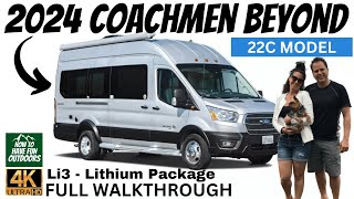 2024 Coachmen Beyond 22C Li3 Lithium Ford AWD Campervan RV [upl. by Casavant]