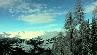 Wintercamping KAUNERTAL 3 2013  Clip 3 Eine Etage tiefer Skifahren in FENDELS [upl. by Yerffoeg711]