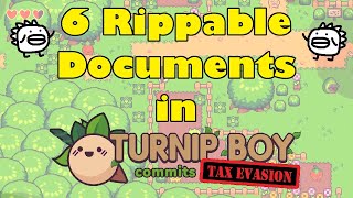 6 Rippable Documents in Turnip Boy Commits Tax Evasion [upl. by Wind619]