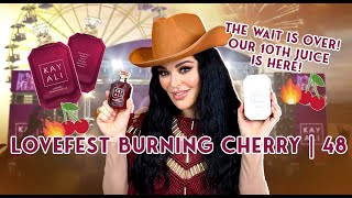 Kayali’s Most Mesmerizing Fragrance Lovefest Burning Cherry  48  Mona Kattan [upl. by Omixam]