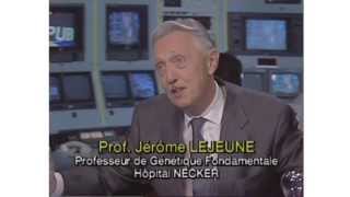 Rencontre avec le professeur Jérôme Lejeune  quotPourquoi êtesvous contre la pilule abortive quot [upl. by Jevon]