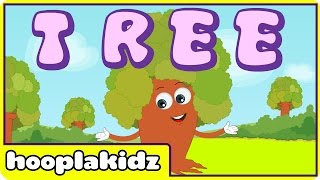 Preschool Activity  How to Spell Tree  HooplaKidz [upl. by Hillhouse470]