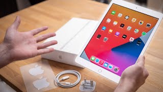 Apple iPad 8th Gen Unboxing [upl. by Tanitansy]