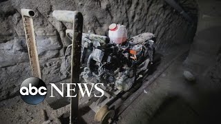 Go Inside Mexican Drug Lord quotEl Chapoquot Prison Escape Tunnel  Good Morning America  ABC News [upl. by Francois74]