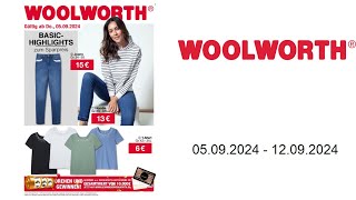 Woolworth Prospekt DE  vom 0509 bis 12092024 [upl. by Dressel844]