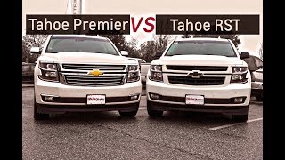 Tahoe RST vs Tahoe Premier [upl. by Ariuqahs]