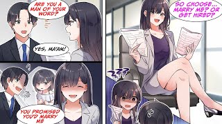 Manga Dub The CEO of the company I applied for is a childhood friend who I promised to marry [upl. by Evita]