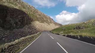 Driving through Snowdonia National Park 3824 [upl. by Notliw]