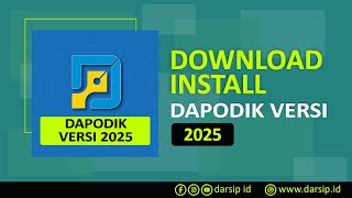 CARA INSTAL DAPODIK 2025  ONLINEOFLINE [upl. by Nahtaneoj241]