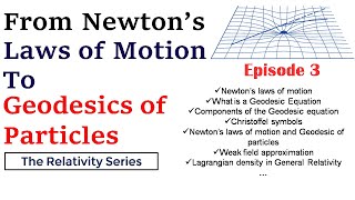 General Theory of Relativity  Geodesics in General Relativity  General Relativity Explained [upl. by Ahsikad]