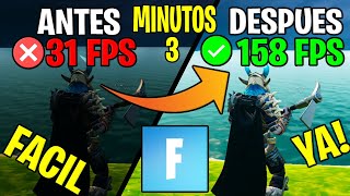 ✅LA MAS FACIL CONFIGURACION🔧 PARA AUMENTAR 200 LOS FPS EN LA TEMPORADA 2 CAPITULO 5 FORTNITE PC [upl. by Narcho]