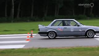 Automobilslalom auf dem Flugplatz BruckNittenau [upl. by Nievelt]