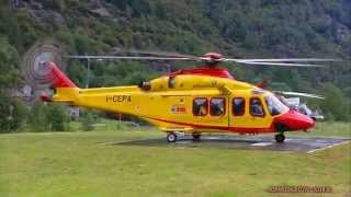 Agusta Bell 139 ICEPA Mountain Rescue © [upl. by Burty576]