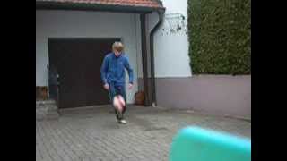 WATCH Football Freestyle Tricks  Michael Schwindl 14 [upl. by Wilton]