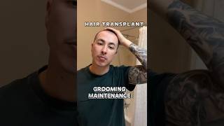 Hair Transplant Grooming maintenance hairtransplant hairtransformation menshaircut menshair [upl. by Narayan837]