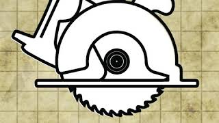 Circular Saw Sound Effect ASMR [upl. by Aneleasor332]