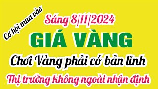 Giá vàng hôm nay 9999 ngày 8 tháng 11 năm 2024 GIÁ VÀNG NHẪN 9999 Bảng giá vàng 24k 18k 14k 10k [upl. by Niad922]