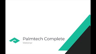 Palmtech Complete Webinar [upl. by Aretha]