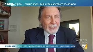 David Parenzo a Roberto Scarpinato quotMeloni dice di essere lerede di Borsellinoquot quotDichiarando [upl. by Rogozen]