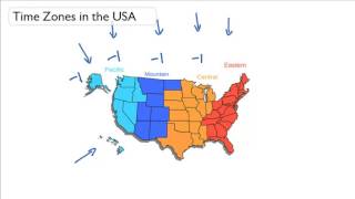 Time Zones in USA [upl. by Mcloughlin323]