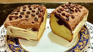 🤩 Délicieux cake café  chocolat ☕️🍫 recette facile en 3 étapes simples ‼️ [upl. by Evander]