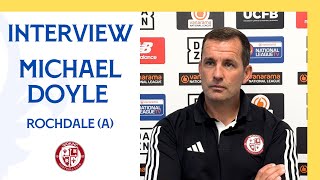 Rochdale 30 Woking  Michael Doyle Interview [upl. by Rima]