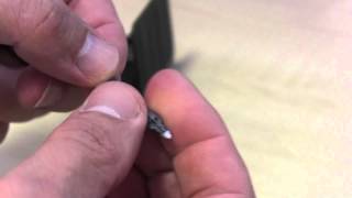 Changing a Phonak  Unitron cerustop or Cstop wax guard by R J Donnan Hearing Care [upl. by Ahsimot]