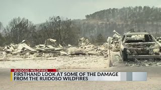 Ruidoso officials evaluating current damage to village [upl. by Eddina481]