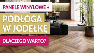 PANELE WINYLOWE  ułożenie w jodełkę podłoga winylowa Zawsze modny wzór [upl. by Ervin]