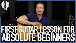 First Guitar Lesson For Beginners [upl. by Herzel383]