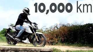 My APACHE 200 10000 KMS 1 year USER REVIEW [upl. by Pangaro499]