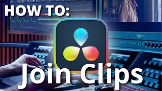 HOW TO Merge join Clips in DaVinci Resolve  SIMPLE AND EASY TUTORIAL [upl. by Aima]