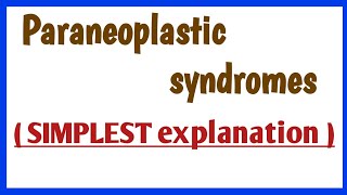 paraneoplastic syndrome [upl. by Anayra23]