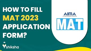 How to Fill MAT Application Form 2023 [upl. by Levine768]