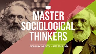 Introduction to Sociological Thinkers An Indepth Exploration of Marx Durkheim Weber and More [upl. by Hgielek140]