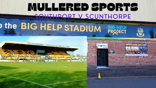 Southport v Scunthorpe National League North Top bins Free kick and Danny Lloyd masterclass [upl. by Alrzc]