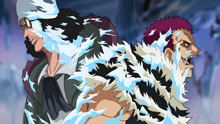 Katakuri discovers that Aokiji has frozen his sister Pudding in One Piece [upl. by Lamont945]