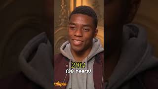 Chadwick Boseman Through The Years chadwickboseman throughtheyears evolutionchallenge foryoupage [upl. by Elaynad]