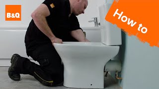 How to install a closecoupled toilet [upl. by Addia]