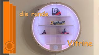 🔺 die kreisrunde Vitrine  so geht es 🔺 felderchallenge 2021 [upl. by Adlanor]